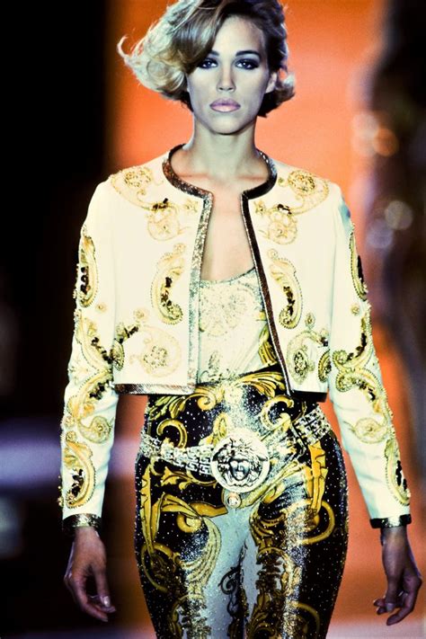 versace ss1992 camicia|versace runway 1992.